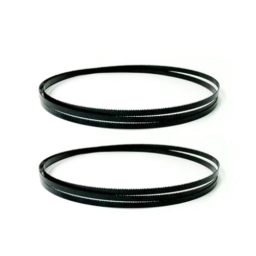 59-1/2 Zoll x 1/4 Zoll x 3 TPI Carbon-Bandsägeblatt, Dicke 0,5 mm, kompatibel mit BA3959 SK5 Kohlenstoffstahl, 2 Stück von POTUBI