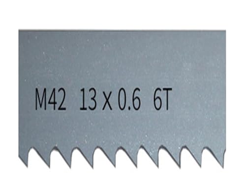 Bandsägeblätter 3/8 Zoll x 6 TPI, for Schneiden von Hartholz-Metall-Bandsägeblättern, M42-Bimetall-Bandsägeblätter, 1 Stück (2240 ​​mm)(1826mm) von POTUBI