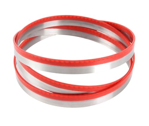 Bandsägeblatt Knochen 5/8 Zoll x 4TPI, Schneide-Metzger-Bandsägeblatt for Maschine, schlagfestes Sägeblattband 1 Stück (81 7/8 Zoll)(47 1/4 inch) von POTUBI