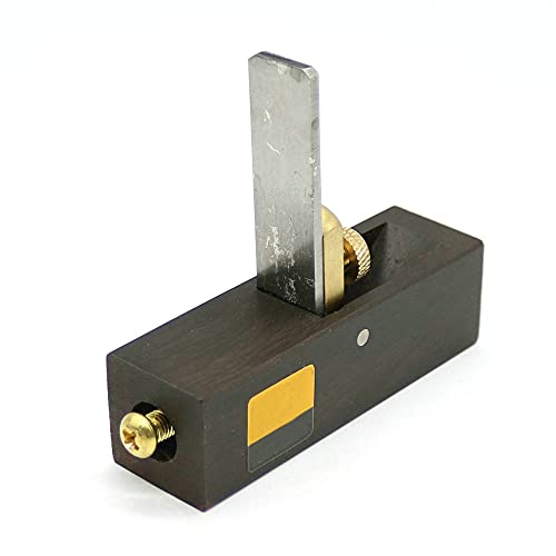 Handhobel, DIY Mini-Handhobel, Tischler- und Schreinerwerkzeuge aus Ebenholz, 5-teiliges Set oder 1-teiliger Handhobel (D)(B) von POTUBI