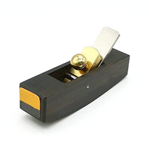 Handhobel, DIY Mini-Handhobel, Tischler- und Schreinerwerkzeuge aus Ebenholz, 5-teiliges Set oder 1-teiliger Handhobel (D)(D) von POTUBI