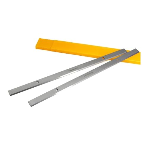 Hobelklingen, 1 Paar Hobelklingenmesser HCS-Ersatz, 330 x 16 x 1,8 mm verdickte Hobelklinge, Messer for 13-Zoll-Dickenhobel von POTUBI