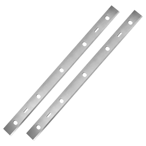 Hobelklingen, 2 Stück, Vierseitenhobel, Hochgeschwindigkeits-Presshobel, 308 x 22 x 1,8 mm, Hobelklingen, Abrichthobel, Ersatz for MBY12 Hobelklingen, 2 Stück, Vierseitenhobel, Hochgeschwindigkeits-Presshobel, 308 x 22 x 1,8 mm, Hobelklingen, Abrichthobel, Ersatz for MBY12 von POTUBI