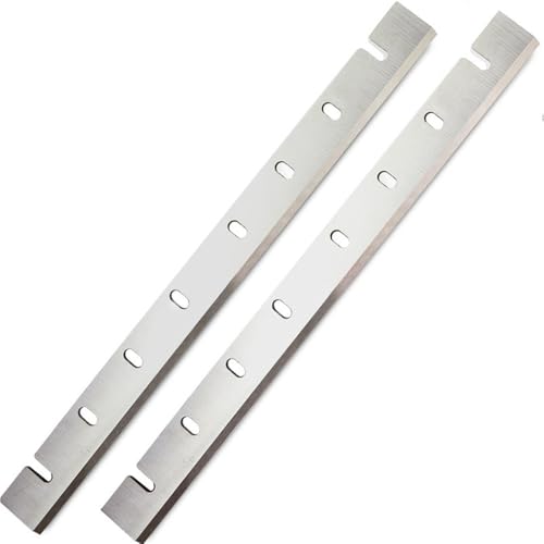 Hobelklingen, 320 mm, wärmebehandelte Ersatzhobelklingen for DW733 DW7332, 12,5 Zoll, präzise Schneidklingen, 2 Stück Hobelklingen, 320 mm, wärmebehandelte Ersatzhobelklingen for DW733 DW7332, 12,5 Zoll, präzise Schneidklingen, 2 Stück von POTUBI