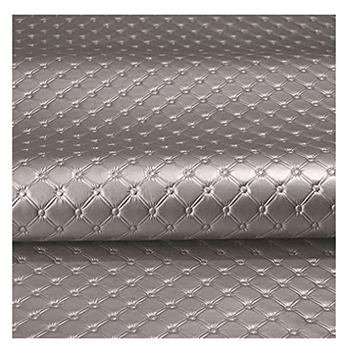 POTUBI Polstermaterial aus Vinyl-Lederstoff, einfarbiger Lederstoff, Kunstleder, Kunstlederstoff, Lederstoff, Polsterstoff (1,38 x 1 m) von POTUBI