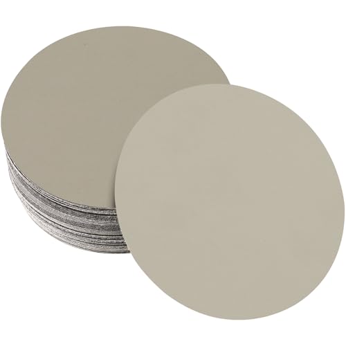 POTUINOM 20 Stück 15,2 cm Siliziumkarbid-Schleifscheiben, Körnung 8000, nass und trocken, Exzenterschleifer, Klett-Schleifpapier, ultrafeine Körnung, ideal für Metall, Automobil-Präzisionspolitur POTUINOM 20 Stück 15,2 cm Siliziumkarbid-Schleifscheiben, Körnung 8000, nass und trocken, Exzenterschleifer, Klett-Schleifpapier, ultrafeine Körnung, ideal für Metall, Automobil-Präzisionspolitur von POTUINOM