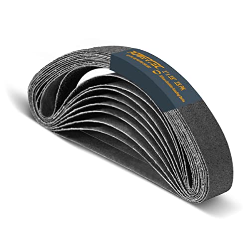 POWERTEC 46003 Schleifbänder, 2,5 x 45,7 cm, je 3 Stück Körnung 120/240/400/600/800/1000, 18 Stück, Siliziumkarbid, sortiertes Messerschärfband-Set für Arbeiten Sharp WSSAKO81112 POWERTEC 46003 Schleifbänder, 2,5 x 45,7 cm, je 3 Stück Körnung 120/240/400/600/800/1000, 18 Stück, Siliziumkarbid, sortiertes Messerschärfband-Set für Arbeiten Sharp WSSAKO81112 von POWERTEC