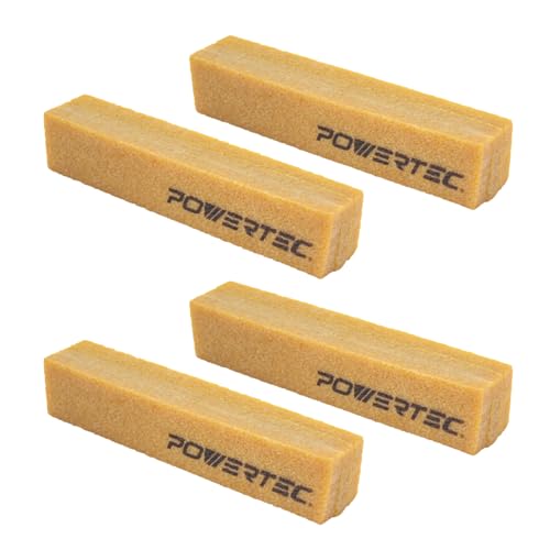 POWERTEC 71002-P4E Schleifmittel-Reinigungsstab für Schleifbänder und Scheiben, 21,6 cm, 4 Stück | Naturkautschuk-Radiergummi – Holzbearbeitungswerkstatt Werkzeuge für Schleifperfektion POWERTEC 71002-P4E Schleifmittel-Reinigungsstab für Schleifbänder und Scheiben, 21,6 cm, 4 Stück | Naturkautschuk-Radiergummi – Holzbearbeitungswerkstatt Werkzeuge für Schleifperfektion von POWERTEC
