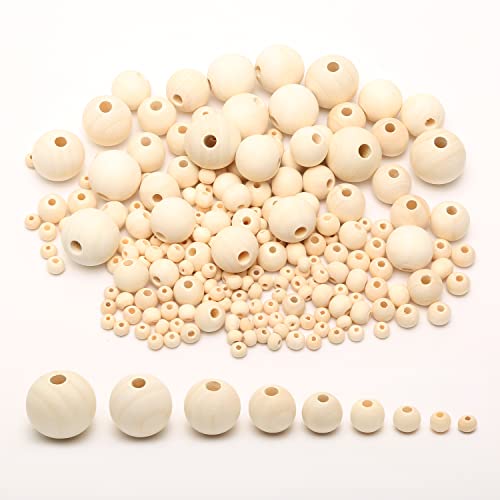 1280 x Holzperlen zum Basteln, DIY Holzperlen 4 mm-20 mm 1280 x Holzperlen zum Basteln, DIY Holzperlen 4 mm-20 mm von POXIAOER