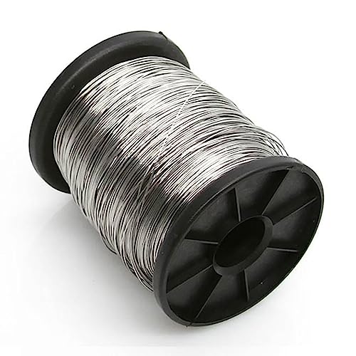 304 Edelstahldraht – 5 m, flexibler Perlen- und Gravurdraht for vielseitige Anwendungen, 1 Stück(1.5mm) von POYSCFLQB