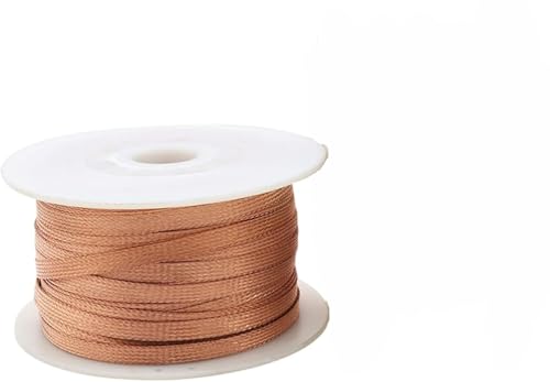 Abschirmender Metallgeflechtschlauch aus reinem Kupfer – flexibles Drahtgeflecht for Schutz vor elektromagnetischen Störungen, 1 m, 1 Stück(25mm) von POYSCFLQB