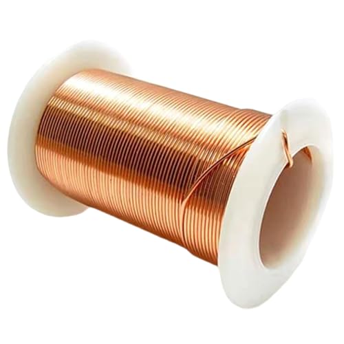 Weicher Kupferdraht – 1 kg, 0,8/1/1,2/1,3/1,5 mm Durchmesser, perfekt for Basteln, zur Schmuckherstellung und for elektrische Anwendungen(1mmx1000g) von POYSCFLQB