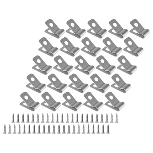 200 Stück Edelstahl-Clips, Zaunfixierer for Vieh, geschweißte Drahtzaun-Clips, Vinyl-Montage, wiederverwendbar 200 Stück Edelstahl-Clips, Zaunfixierer for Vieh, geschweißte Drahtzaun-Clips, Vinyl-Montage, wiederverwendbar von PPQIRU