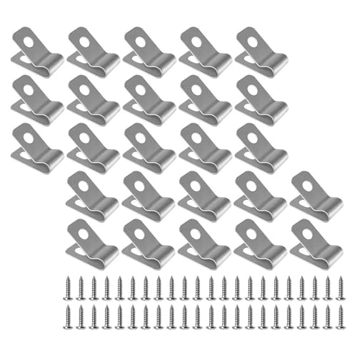 200 stücke Edelstahl Draht Wiederverwendbare Zaun Befestigungen Heavy Duty Klemmen for Vieh Farm Zäune Mesh 200 stücke Edelstahl Draht Wiederverwendbare Zaun Befestigungen Heavy Duty Klemmen for Vieh Farm Zäune Mesh von PPQIRU