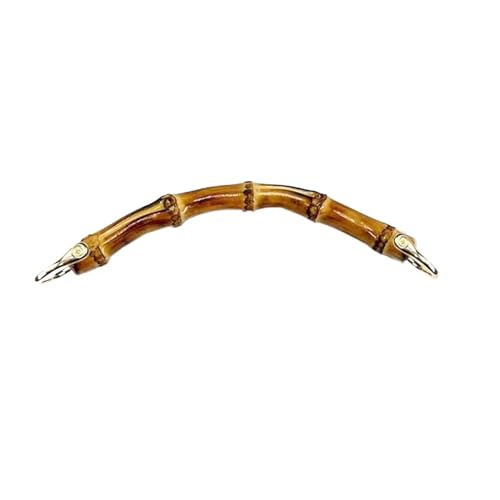 PPQIRU Hölzerne Taschengriffe 2 Stück Taschengriffe for Damen, Handtaschen, Tragegriff mit Schnalle, gewebter Taschengriff for DIY-Taschenherstellungszubehör von PPQIRU