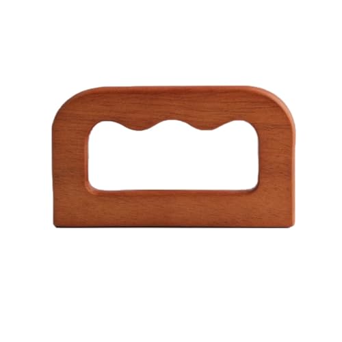 PPQIRU Hölzerne Taschengriffe 4 Stück D-förmige Holz-Taschengriffe, DIY-Riemenrahmen, Ersatz for Handtaschen, Tragegriffe, Geldbörsen, Taschengurte, Holztaschengriffe, Zubehör(Style1) von PPQIRU