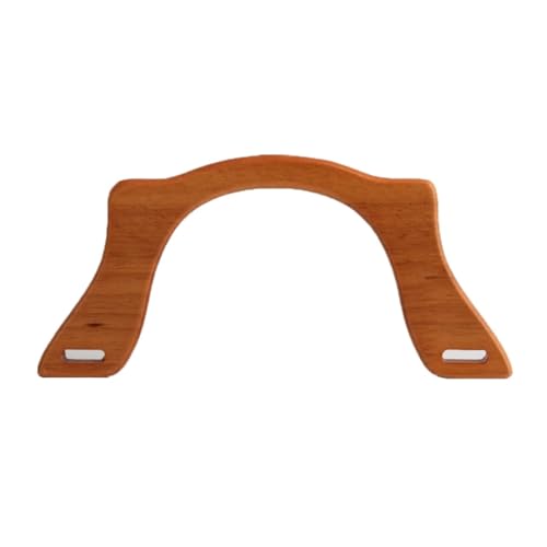 PPQIRU Hölzerne Taschengriffe 4 Stück D-förmige Holz-Taschengriffe, DIY-Riemenrahmen, Ersatz for Handtaschen, Tragegriffe, Geldbörsen, Taschengurte, Holztaschengriffe, Zubehör(Style4) von PPQIRU
