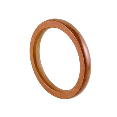 PPQIRU Hölzerne Taschengriffe 4 stücke Runde Holz Griff for Handgemachte Handtasche DIY Tote Geldbörse Rahmen Machen Tasche Aufhänger Tasche Zubehör(Light Brown) von PPQIRU
