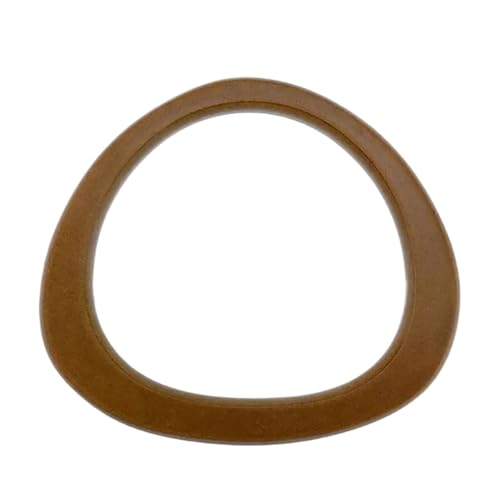 PPQIRU Hölzerne Taschengriffe Abnehmbare Taschengriffe aus Holz, DIY-Geldbörsengriff, Schultertaschengurt, Handtaschengriffe, Geldbeutelgriff, Gepäckzubehör(Color B) von PPQIRU