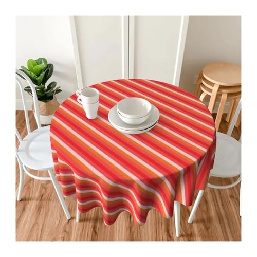 PPQIRU Runde Tischdecke Gestreifte runde Tischdecke, Tischdecke for Dekoration, Zuhause, Esszimmer, Schutztischdecke PPQIRU Runde Tischdecke Gestreifte runde Tischdecke, Tischdecke for Dekoration, Zuhause, Esszimmer, Schutztischdecke von PPQIRU