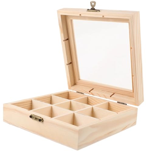 PPQIRU Schmuckschatulle, Schublade, Schreibtisch-Organizer, Tablett, Aufbewahrung, Holzkisten aus Holz PPQIRU Schmuckschatulle, Schublade, Schreibtisch-Organizer, Tablett, Aufbewahrung, Holzkisten aus Holz von PPQIRU