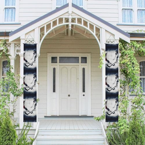 2 Stück Frühling-Sommer-Willkommensbanner zum Aufhängen, Flagge, Veranda-Schild für Haustür, Wand, Veranda, Banner, Eishockey-Kunst, Willkommens-Tür-Banner, Wandhintergrund, Urlaubsdekoration 2 Stück Frühling-Sommer-Willkommensbanner zum Aufhängen, Flagge, Veranda-Schild für Haustür, Wand, Veranda, Banner, Eishockey-Kunst, Willkommens-Tür-Banner, Wandhintergrund, Urlaubsdekoration von PPTHSNVB
