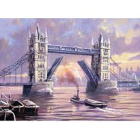 PRACHT® Creatives Malen-nach-Zahlen Tower Bridge mehrfarbig von PRACHT® Creatives