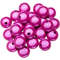 Miracle Beads, 8 mm - Fuchsia von PRACHT