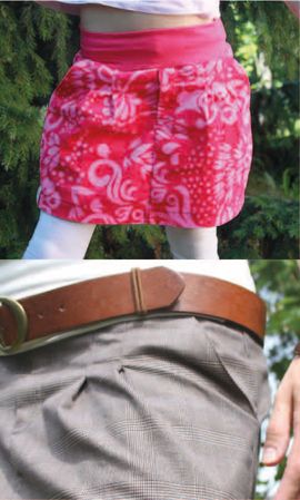 2 in 1 Chino Minirock von PRACHTKINDER