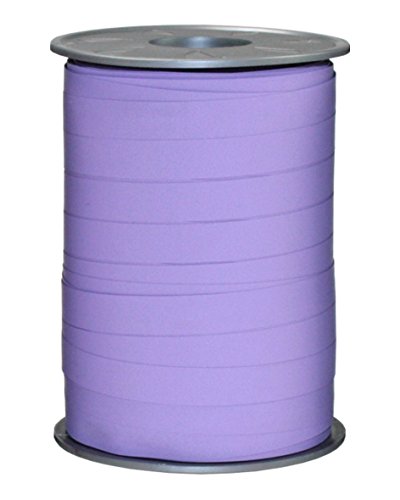 C.E. Pattberg Geschenkband Matt flieder, 200 m Ringelband Paperlook zum Einpacken von Geschenken, 10 mm Breite, Zubehör zum Dekorieren & Basteln, Dekoband für Präsente, zu jedem Anlass von PRÄSENT
