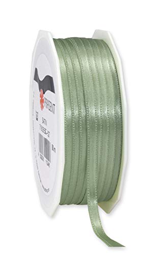 Präsent C.E. Pattberg Satin altgrün, 50 m Satinband zum Einpacken von Geschenken, 6 mm Breite, Geschenkband zum Dekorieren & Basteln, Dekoband, Anlass Präsent C.E. Pattberg Satin altgrün, 50 m Satinband zum Einpacken von Geschenken, 6 mm Breite, Geschenkband zum Dekorieren & Basteln, Dekoband, Anlass von PRÄSENT