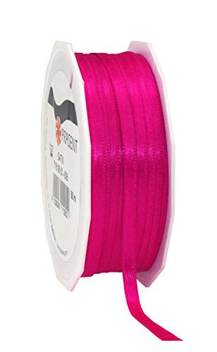 Präsent C.E. Pattberg Satin Magenta, 50 m Satinband zum Einpacken von Geschenken, 6 mm Breite, Geschenkband zum Dekorieren & Basteln, Dekoband, Anlass Präsent C.E. Pattberg Satin Magenta, 50 m Satinband zum Einpacken von Geschenken, 6 mm Breite, Geschenkband zum Dekorieren & Basteln, Dekoband, Anlass von Präsent