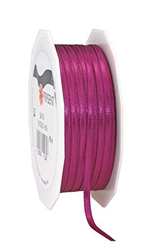 Präsent C.E. Pattberg Satin Purpur, 50 m Satinband zum Einpacken von Geschenken, 3 mm Breite, Geschenkband zum Dekorieren & Basteln, Dekoband, Anlass Präsent C.E. Pattberg Satin Purpur, 50 m Satinband zum Einpacken von Geschenken, 3 mm Breite, Geschenkband zum Dekorieren & Basteln, Dekoband, Anlass von PRÄSENT