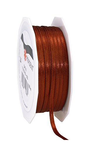 Präsent C.E. Pattberg Satin Zimt, 50 m Satinband zum Einpacken von Geschenken, 3 mm Breite, Geschenkband zum Dekorieren & Basteln, Dekoband, Anlass Präsent C.E. Pattberg Satin Zimt, 50 m Satinband zum Einpacken von Geschenken, 3 mm Breite, Geschenkband zum Dekorieren & Basteln, Dekoband, Anlass von Präsent