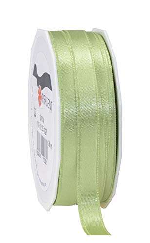 Präsent C.E. Pattberg Satin pastellgrün, 25 m Satinband zum Einpacken von Geschenken, 10 mm Breite, Geschenkband zum Dekorieren & Basteln, Dekoband, Anlass Präsent C.E. Pattberg Satin pastellgrün, 25 m Satinband zum Einpacken von Geschenken, 10 mm Breite, Geschenkband zum Dekorieren & Basteln, Dekoband, Anlass von Präsent