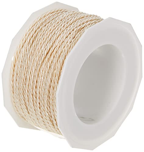 Präsent C.E. Pattberg Mosel Kordel créme, 50 m geflochtene Schnur für Geschenke, Päckchen, 2 mm Breite, Zubehör zum Dekorieren und Basteln, reißfestes Dekoband Präsent C.E. Pattberg Mosel Kordel créme, 50 m geflochtene Schnur für Geschenke, Päckchen, 2 mm Breite, Zubehör zum Dekorieren und Basteln, reißfestes Dekoband von Präsent