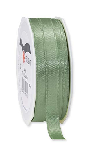Präsent C.E. Pattberg Satin altgrün, 25 m Satinband zum Einpacken von Geschenken, 10 mm Breite, Geschenkband zum Dekorieren & Basteln, Dekoband, Anlass Präsent C.E. Pattberg Satin altgrün, 25 m Satinband zum Einpacken von Geschenken, 10 mm Breite, Geschenkband zum Dekorieren & Basteln, Dekoband, Anlass von PRÄSENT
