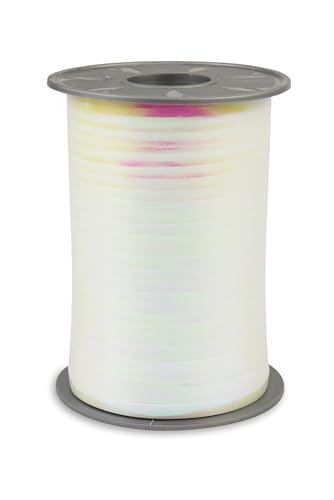 PRÄSENT Geschenkband BRASILIEN irisierend weiß, 400 Meter Ringelband 5 mm zum Basteln, Dekorieren & Verpacken von Geschenken zu jedem Anlass PRÄSENT Geschenkband BRASILIEN irisierend weiß, 400 Meter Ringelband 5 mm zum Basteln, Dekorieren & Verpacken von Geschenken zu jedem Anlass von PRÄSENT