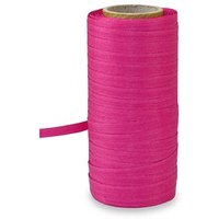 PRÄSENT Geschenkband COTTONFIELD matt pink 5,0 mm x 100,0 m von PRÄSENT