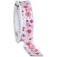 PRÄSENT Geschenkband Cavalese seidenmatt weiß/rot 25,0 mm x 20,0 m PRÄSENT Geschenkband Cavalese seidenmatt weiß/rot 25,0 mm x 20,0 m von PRÄSENT