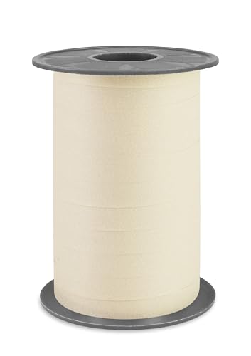 PRÄSENT Geschenkband POLY GLITTER creme, 100 Meter Ringelband 10 mm zum Basteln, Dekorieren & Verpacken von Geschenken zu jedem Anlass PRÄSENT Geschenkband POLY GLITTER creme, 100 Meter Ringelband 10 mm zum Basteln, Dekorieren & Verpacken von Geschenken zu jedem Anlass von PRÄSENT