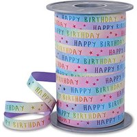 PRÄSENT Geschenkband RAINBOW BIRTHDAY PASTELL matt Regenbogen 10 mm x 200 m PRÄSENT Geschenkband RAINBOW BIRTHDAY PASTELL matt Regenbogen 10 mm x 200 m von PRÄSENT