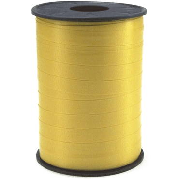 PRÄSENT Ringelband - 10 mm x 250 m gelb von PRÄSENT