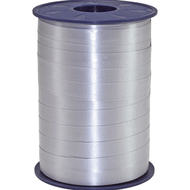 PRÄSENT Ringelband - 10 mm x 250 m silber von PRÄSENT