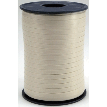 PRÄSENT Ringelband - 5 mm x 500 m champagner von PRÄSENT