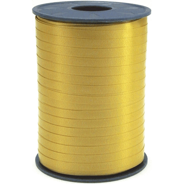 PRÄSENT Ringelband - 5 mm x 500 m gold von PRÄSENT