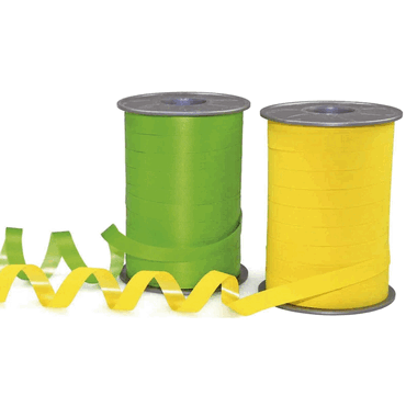 PRÄSENT Ringelband Opak - 10 mm x 200 m apfelgrün von PRÄSENT