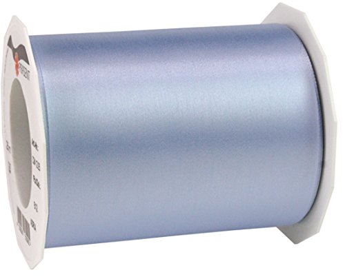 Präsent ADRIA/SATIN hellblau, 25 m Satinband zum Einpacken von Geschenken, 112 mm Breite, Geschenkband zum Dekorieren & Basteln, Dekoband für Präsente, zu jedem Anlass, 3241225-612, 25 m - 112 mm Präsent ADRIA/SATIN hellblau, 25 m Satinband zum Einpacken von Geschenken, 112 mm Breite, Geschenkband zum Dekorieren & Basteln, Dekoband für Präsente, zu jedem Anlass, 3241225-612, 25 m - 112 mm von PRÄSENT