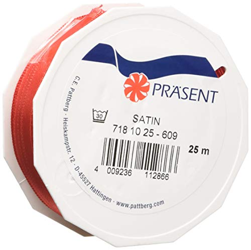 Präsent C.E. Pattberg Satin Pflaume (lila), 25 m Satinband zum Einpacken von Geschenken, 25 mm Breite, Geschenkband zum Dekorieren & Basteln, Dekoband, Anlass Präsent C.E. Pattberg Satin Pflaume (lila), 25 m Satinband zum Einpacken von Geschenken, 25 mm Breite, Geschenkband zum Dekorieren & Basteln, Dekoband, Anlass von Präsent