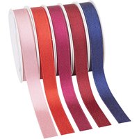 Satinband "Glitter bunt" Satinband "Glitter bunt" von PRÄSENT